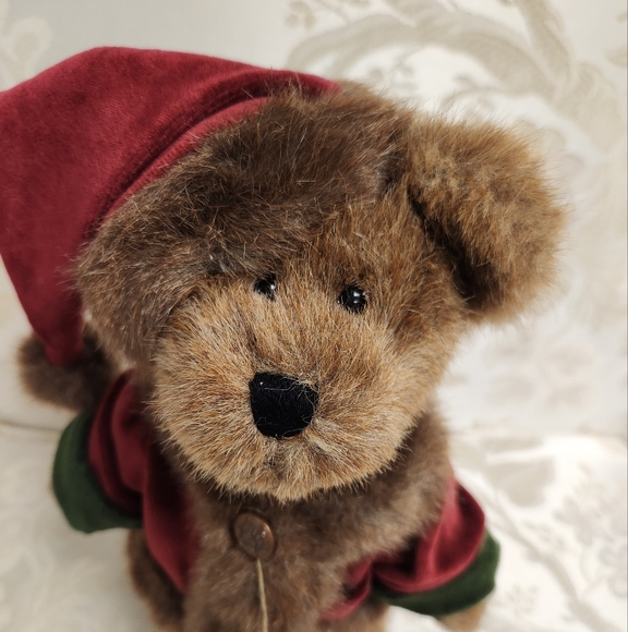 Boyd's Bears Mr Baybeary Plush Holiday Retired Teddy Bear with Tags & Stand - Picture 6 of 12